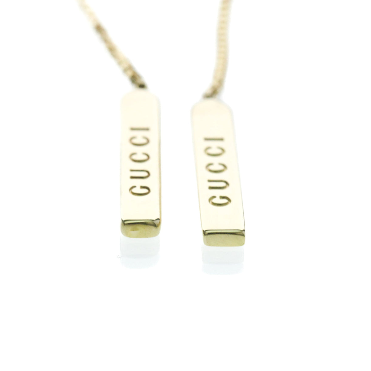PRE-OWNED Gucci Lariat · 18K Yellow Gold