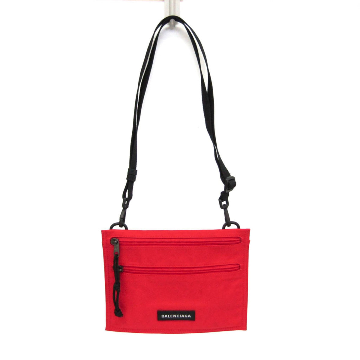 PRE-OWNED Balenciaga Explorer · Nylon Shoulder Pouch