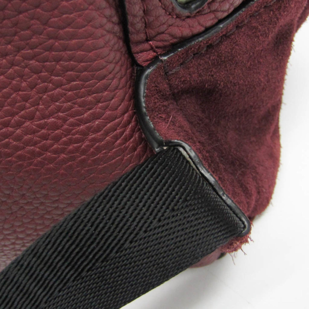 PRE-OWNED Coach Manhattan · Leather & Suede Backpack