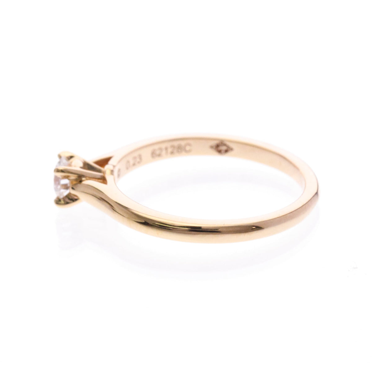 PRE-OWNED Cartier 1895 Solitaire · Rose Gold · Diamond