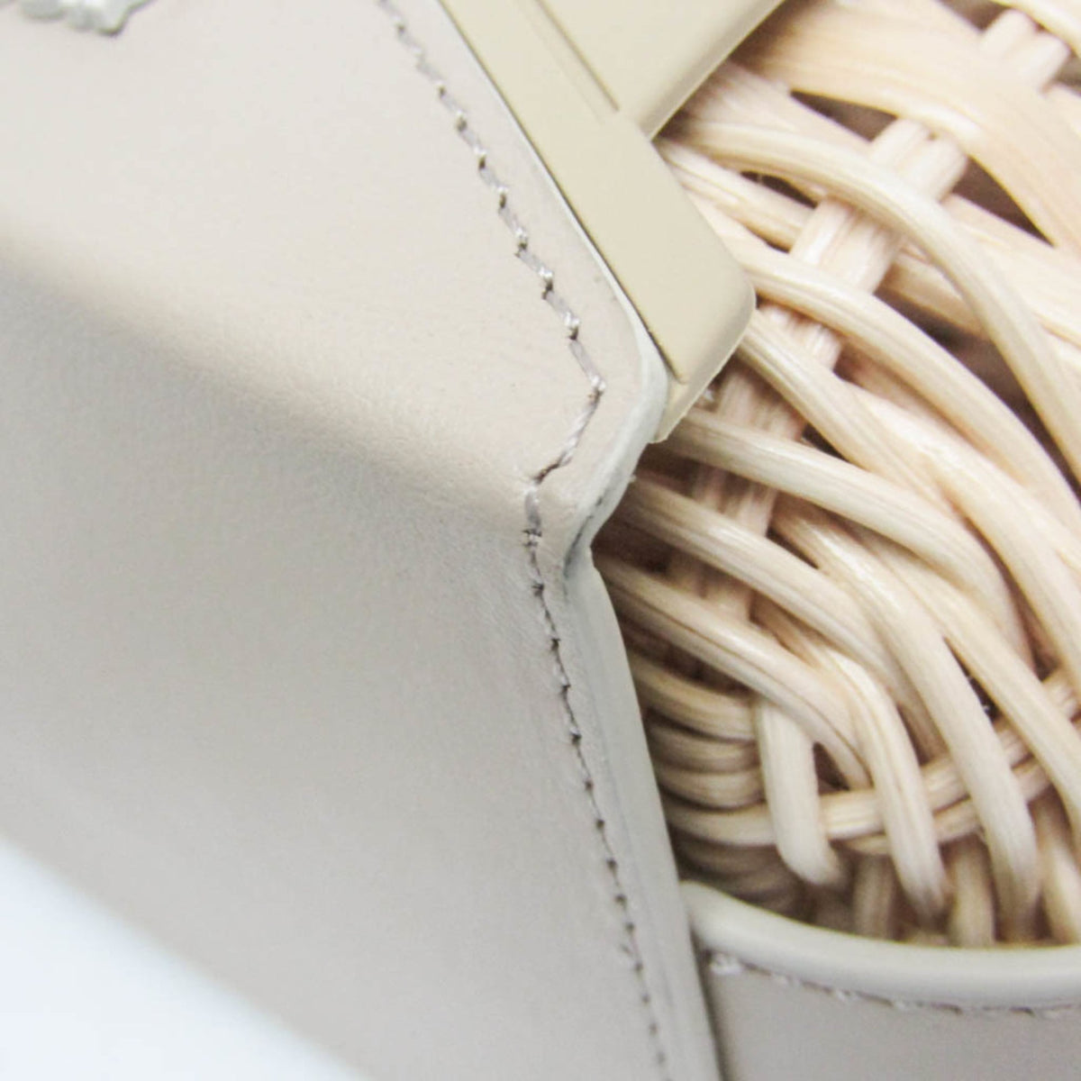 PRE-OWNED Christian Dior Sahara · Rattan Basket Bag