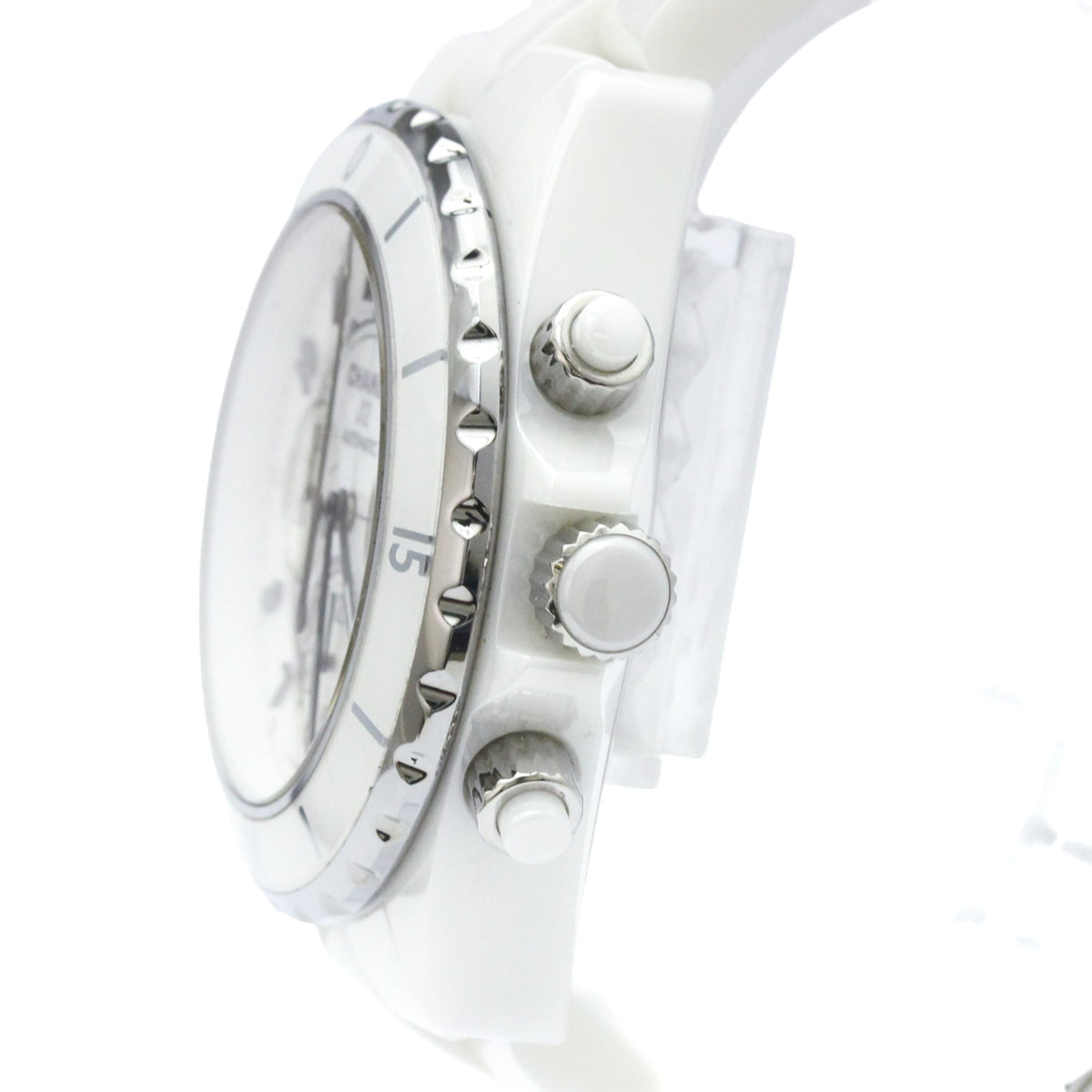 PRE-OWNED Chanel J12 · Ceramic · Chronograph