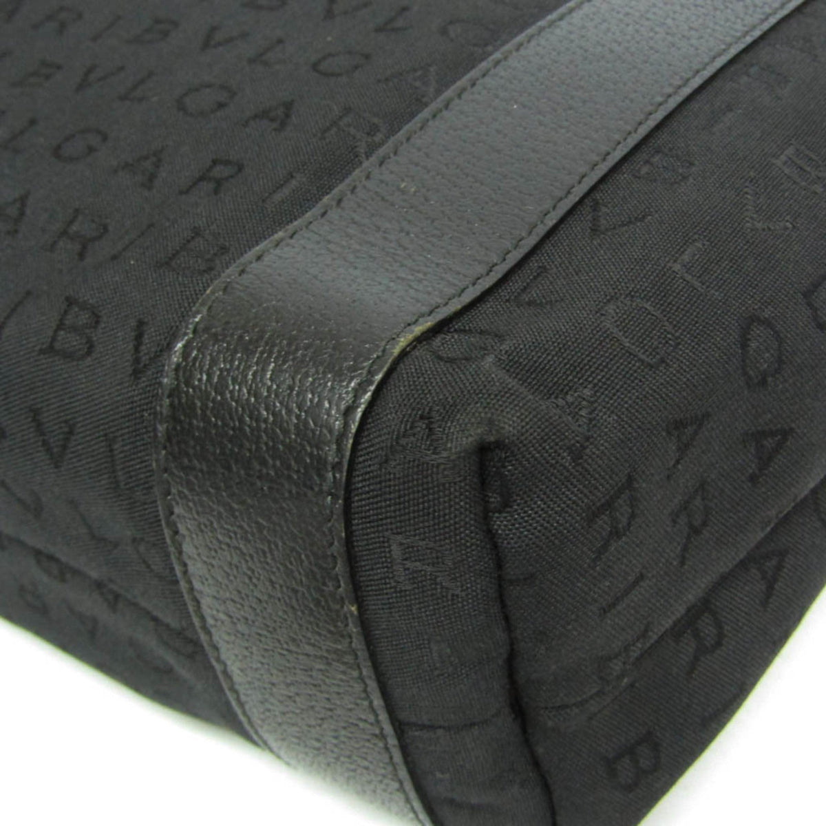 PRE-OWNED Bvlgari Logomania · Canvas Tote
