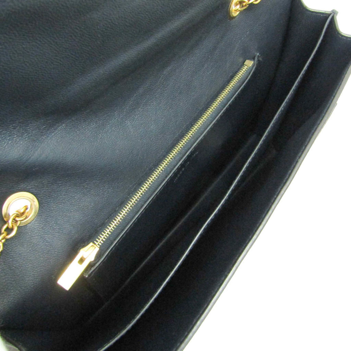 PRE-OWNED Celine Chain Flap · Tricolor Leather