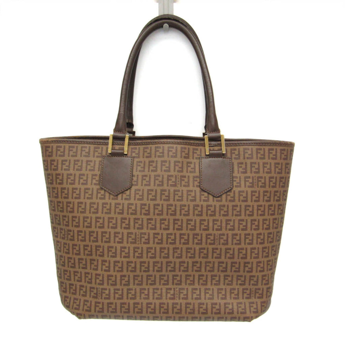 PRE-OWNED Fendi Zucchino · Coated Canvas Tote