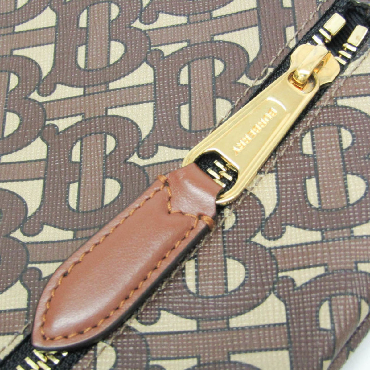 PRE-OWNED Burberry TB Monogram · Clutch