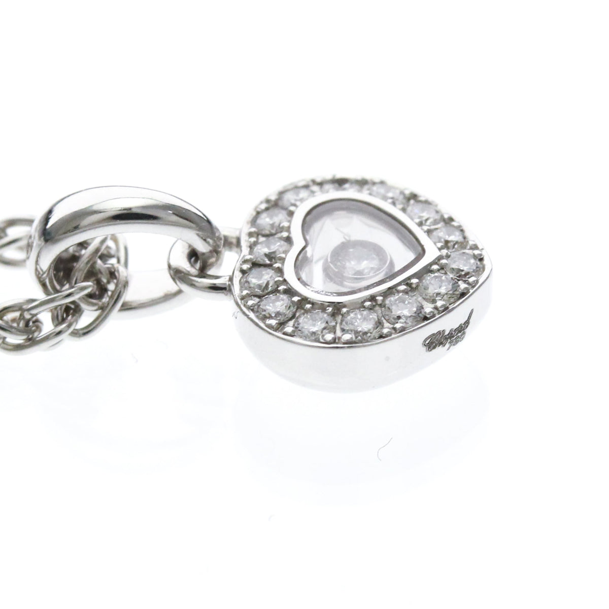 PRE-OWNED Chopard Happy Diamonds · 18K White Gold