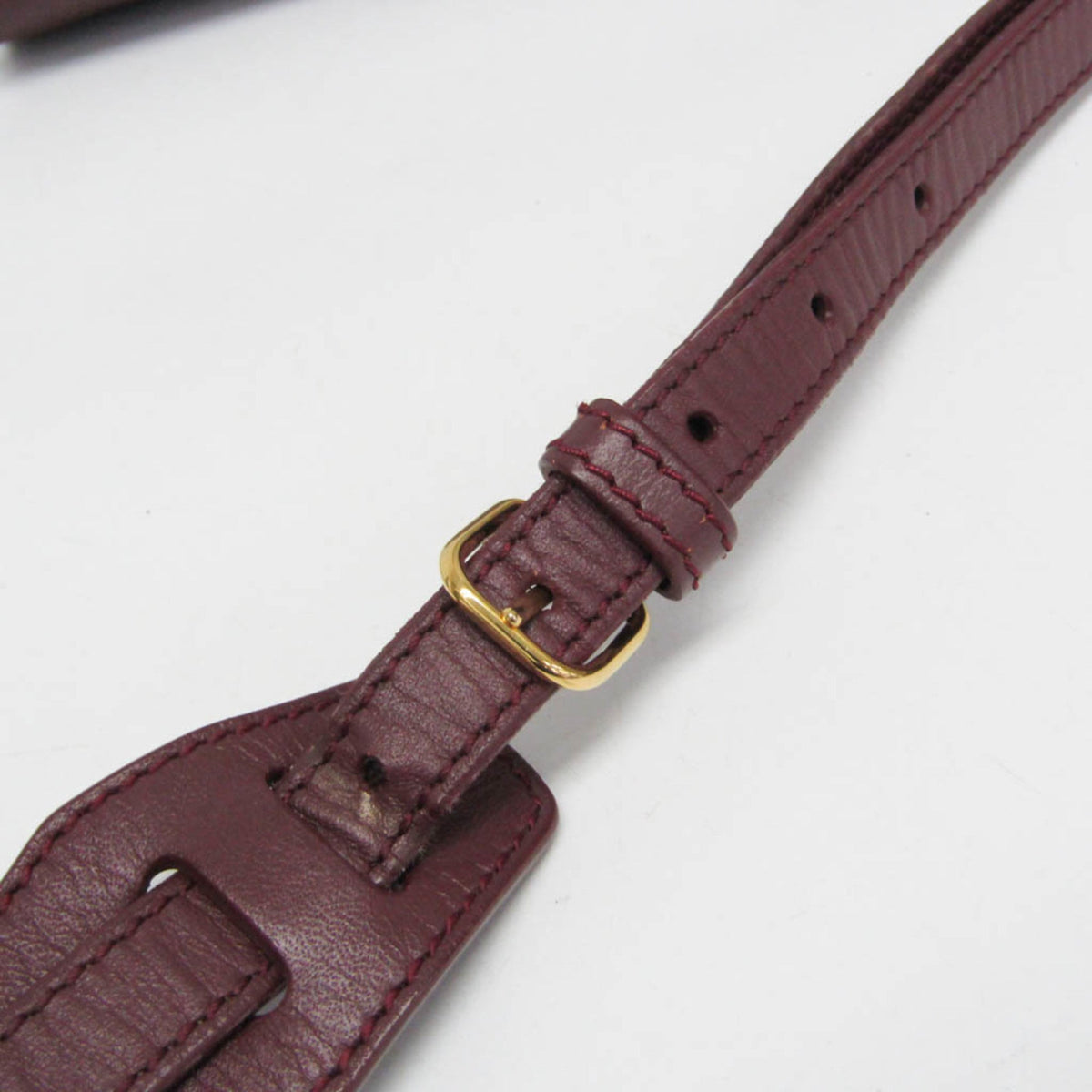 PRE-OWNED Balenciaga · Leather Shoulder Bag · Bordeaux