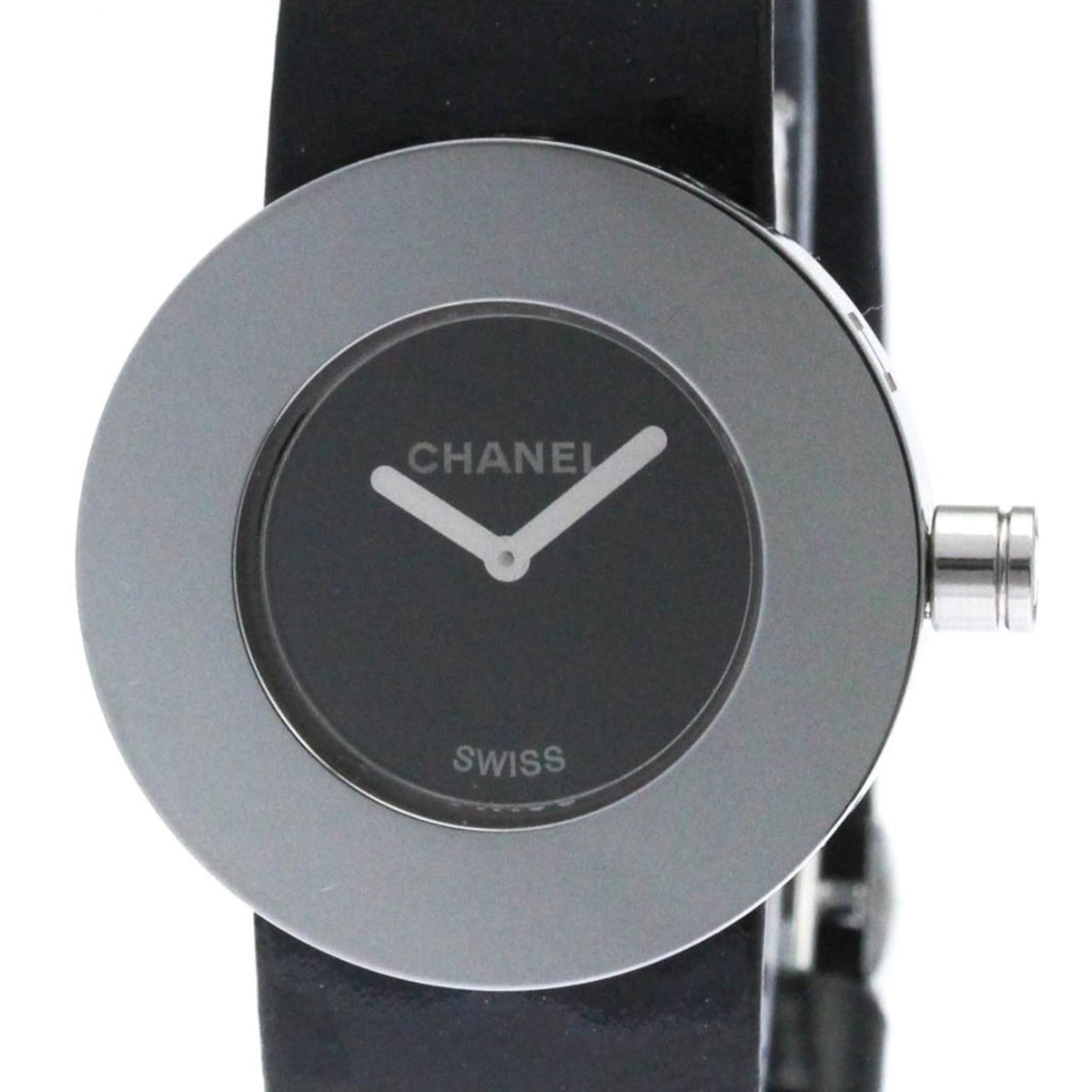 PRE-OWNED Chanel La Ronde · Steel · Quartz