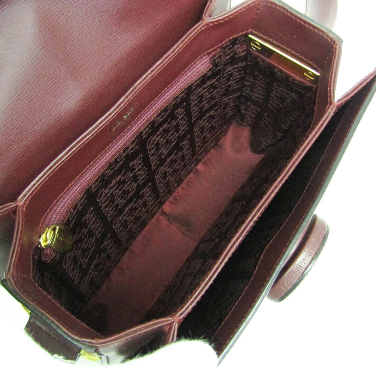 PRE-OWNED Cartier Must · Leather Shoulder Bag