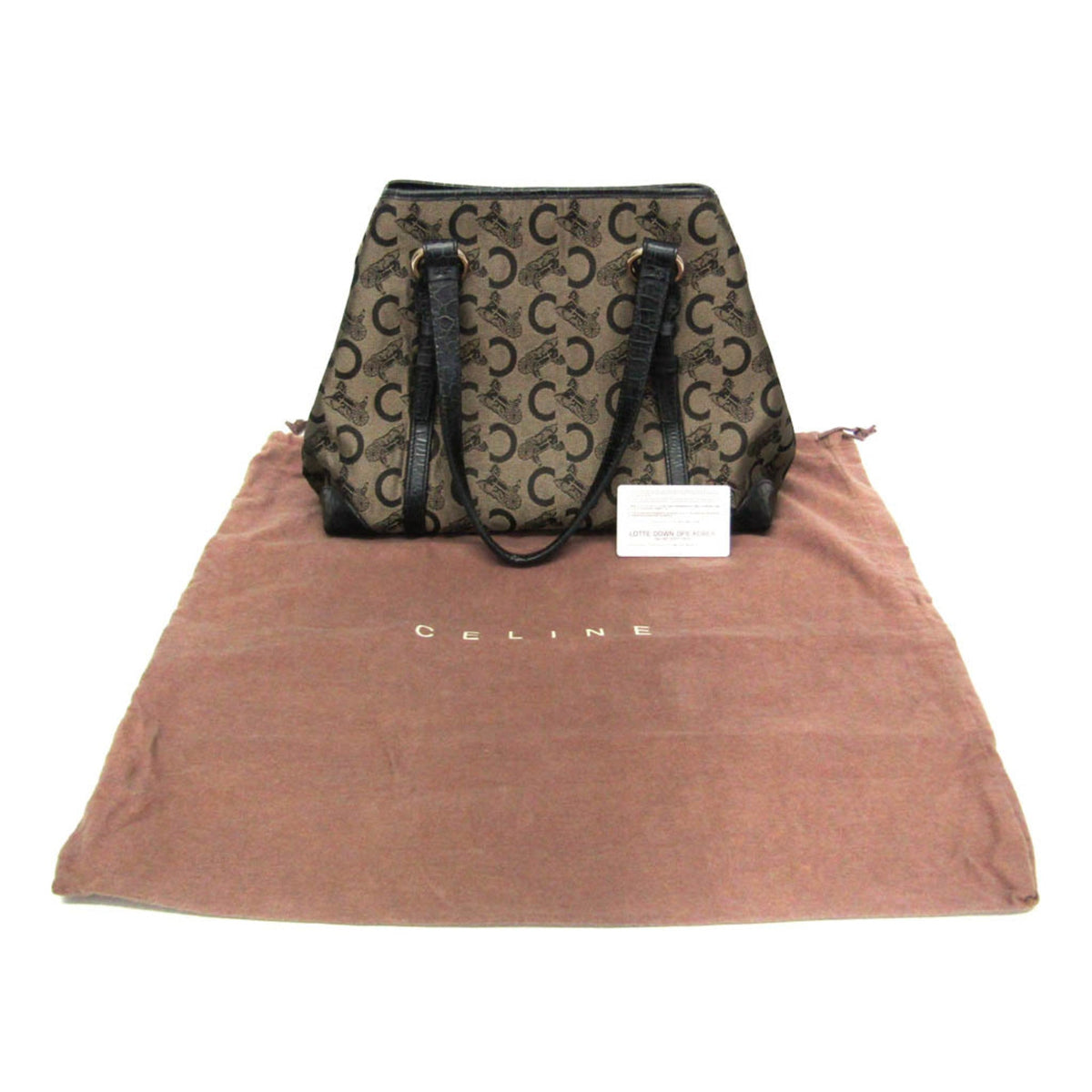 PRE-OWNED Celine C Macadam · Carriage Pattern · Tote