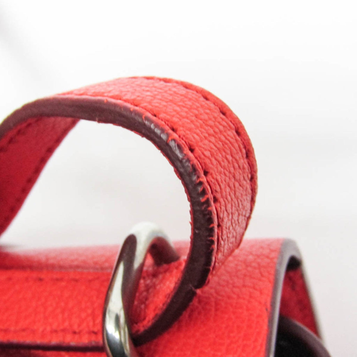 PRE-OWNED Burberry D-Ring · Leather Shoulder Bag