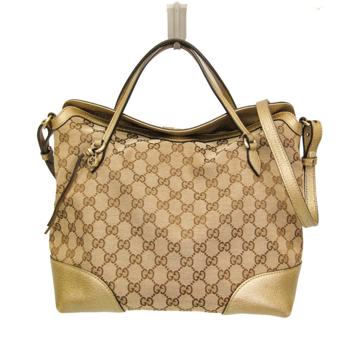 PRE-OWNED Gucci Bree · GG Canvas