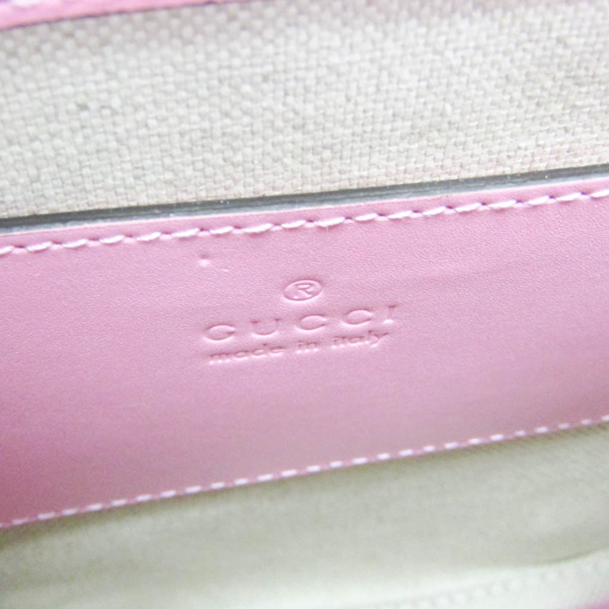 PRE-OWNED Gucci Bamboo · Leather Backpack