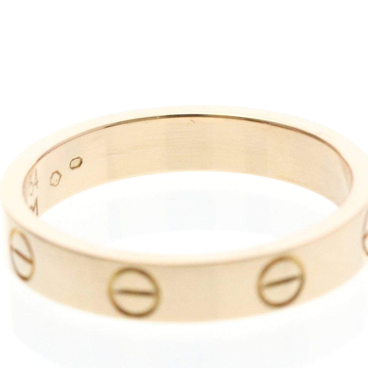PRE-OWNED Cartier Mini Love · Rose Gold Size 6.75