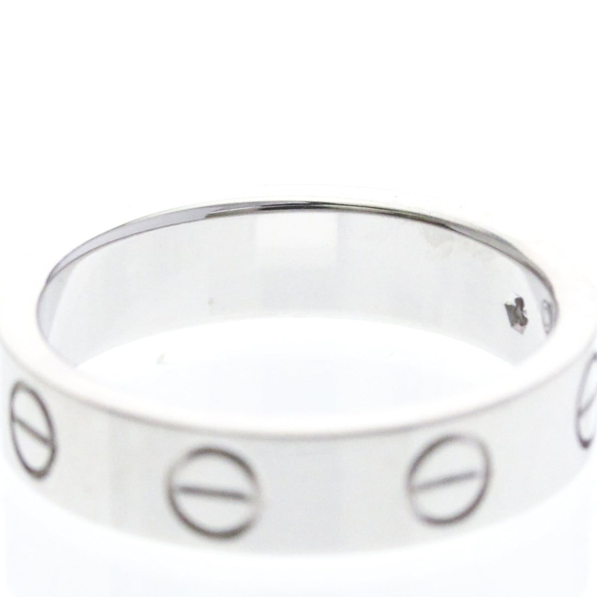PRE-OWNED Cartier Mini Love · 18K White Gold · Diamond