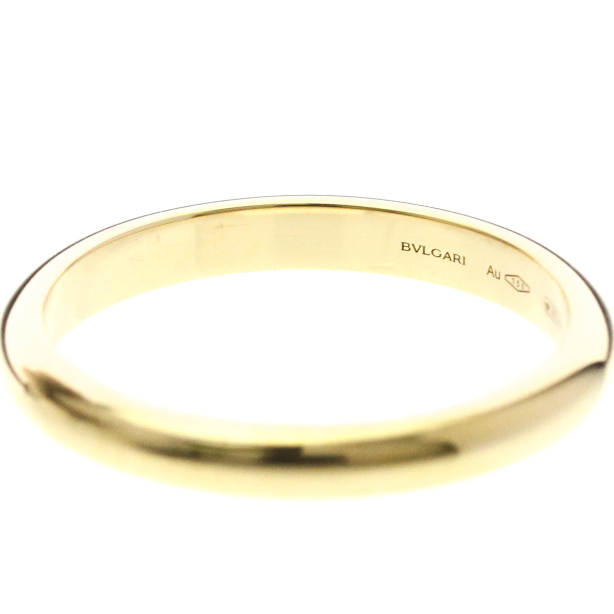 PRE-OWNED Bvlgari Wedding Band · 18K Yellow Gold
