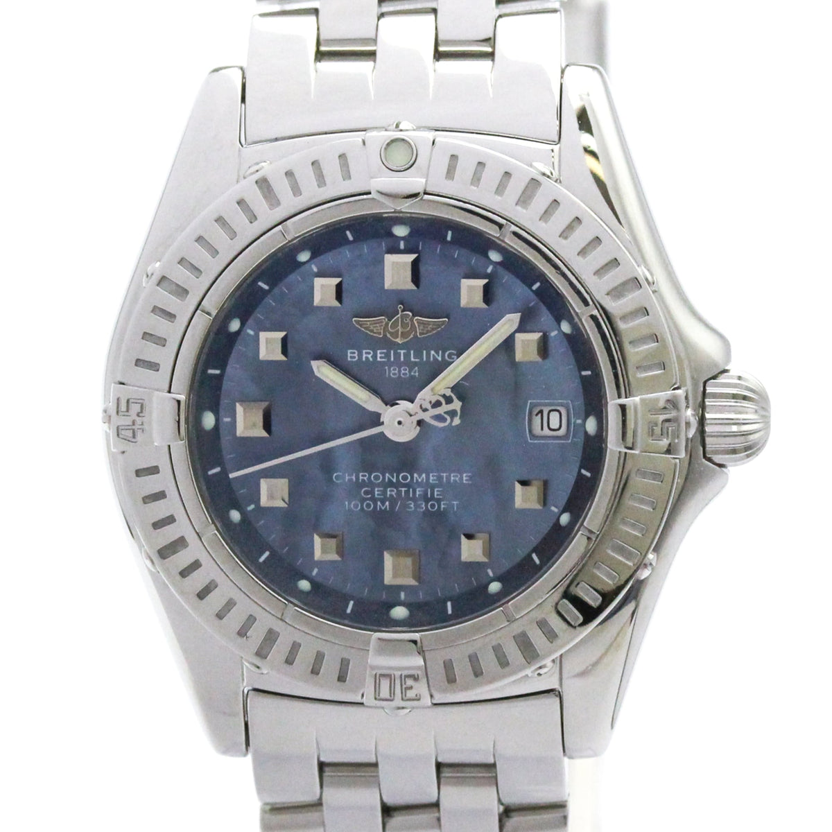 PRE-OWNED Breitling Callistino · Steel · Mother-of-Pearl