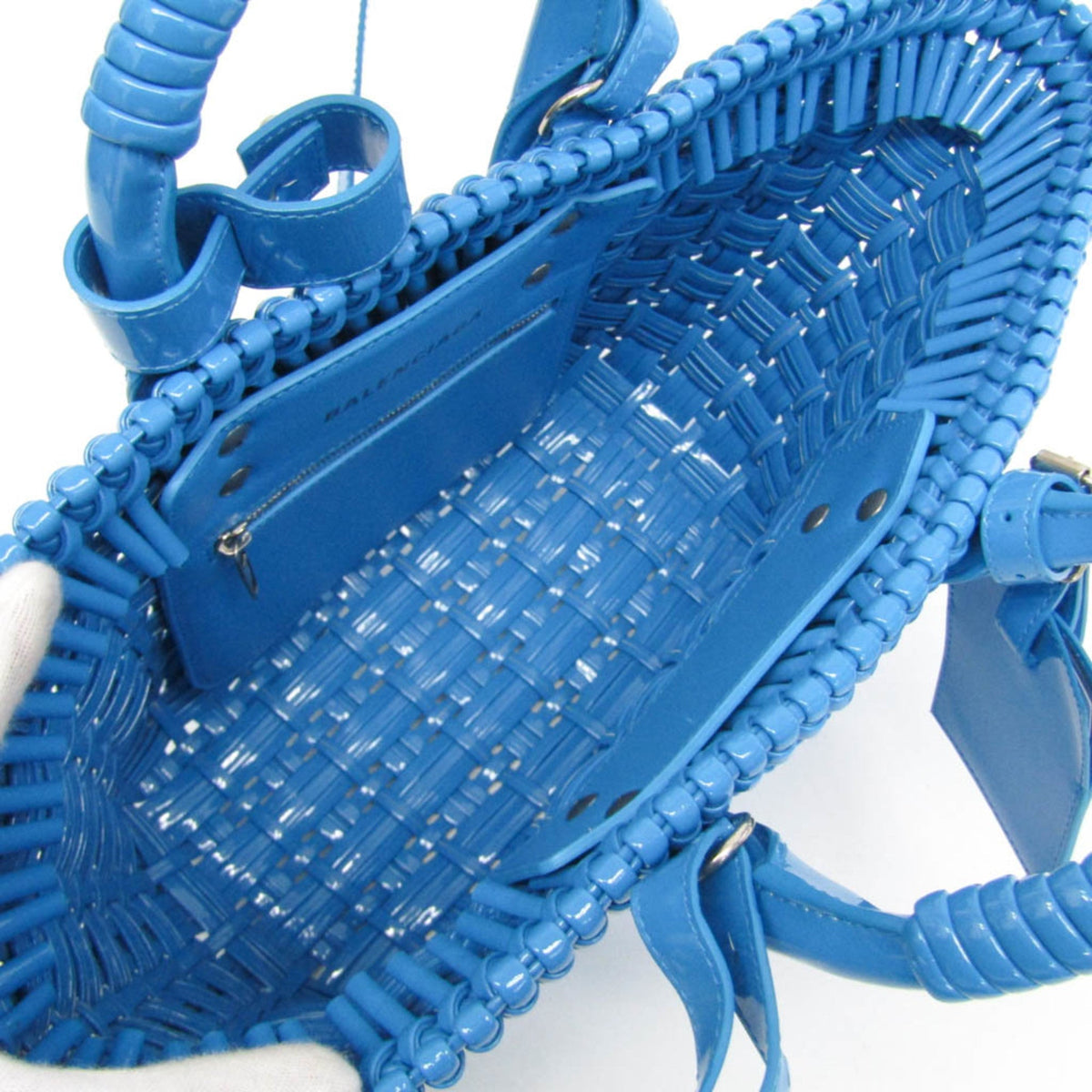 PRE-OWNED Balenciaga Bistro XS · Enamel Leather