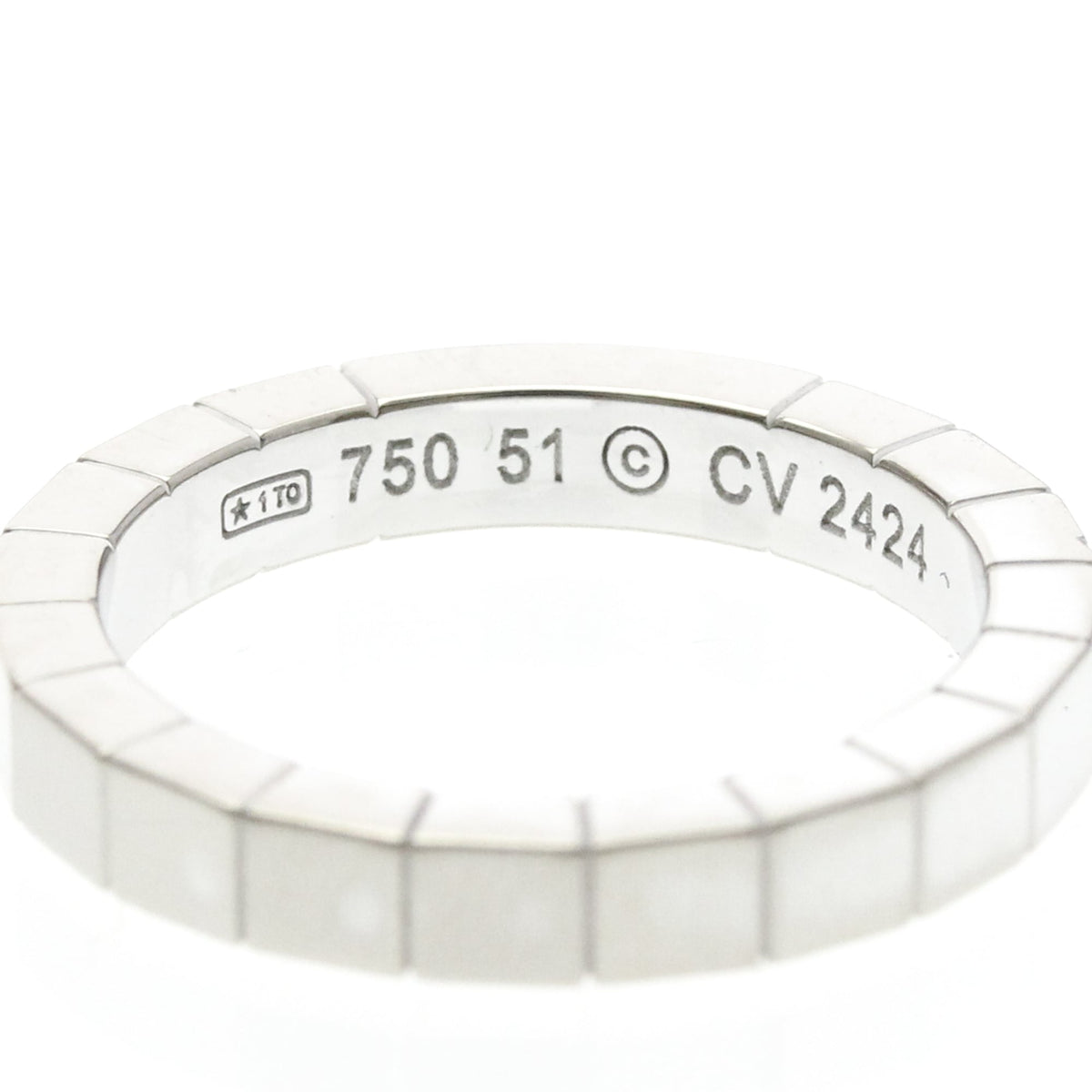 PRE-OWNED Cartier Lanieres · 18K White Gold