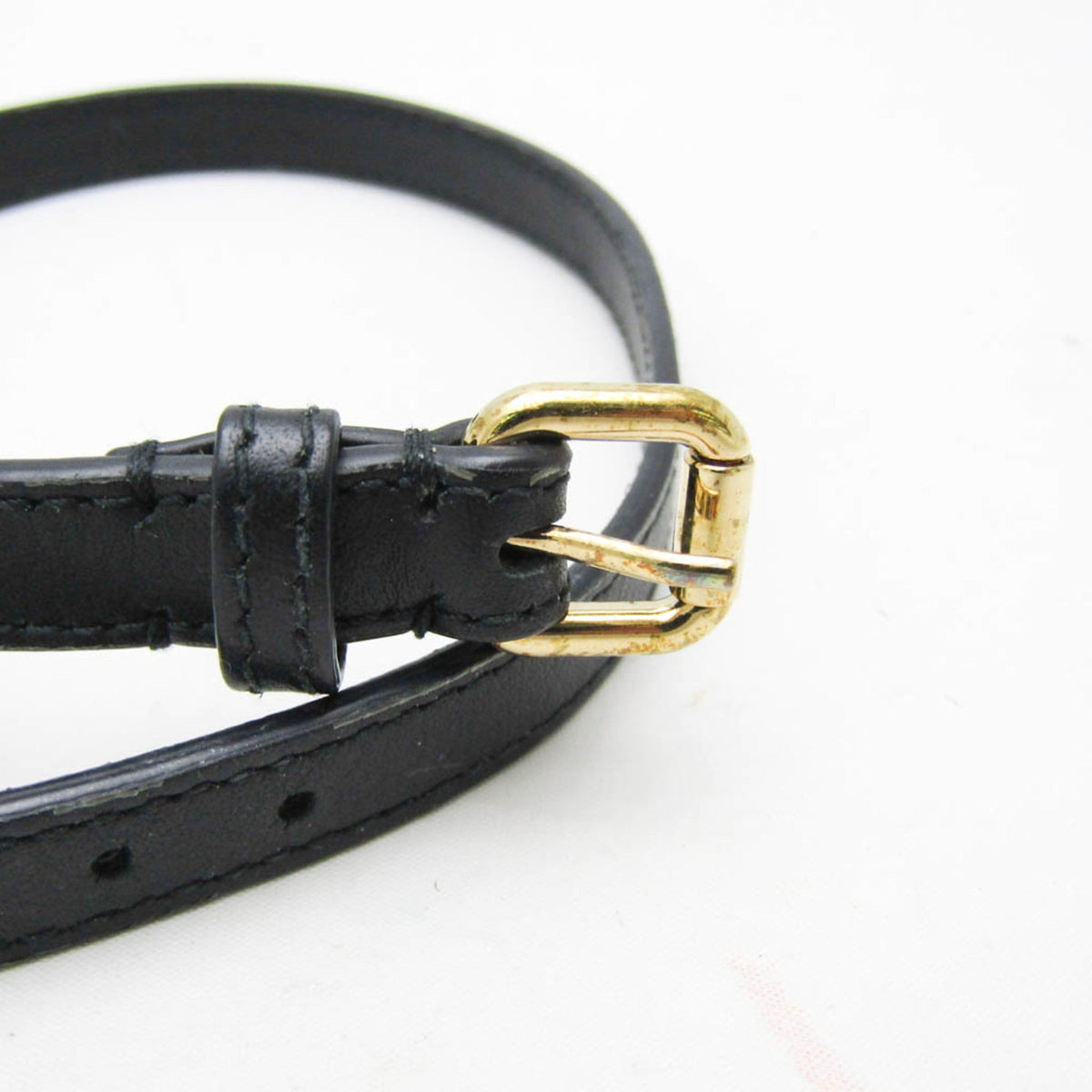 PRE-OWNED Fendi F Is · Leather Charm Bracelet