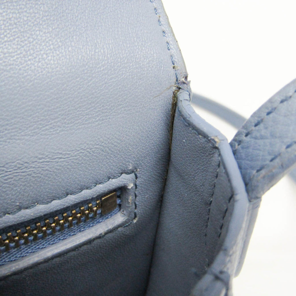 PRE-OWNED Celine Trotter Medium · Calfskin