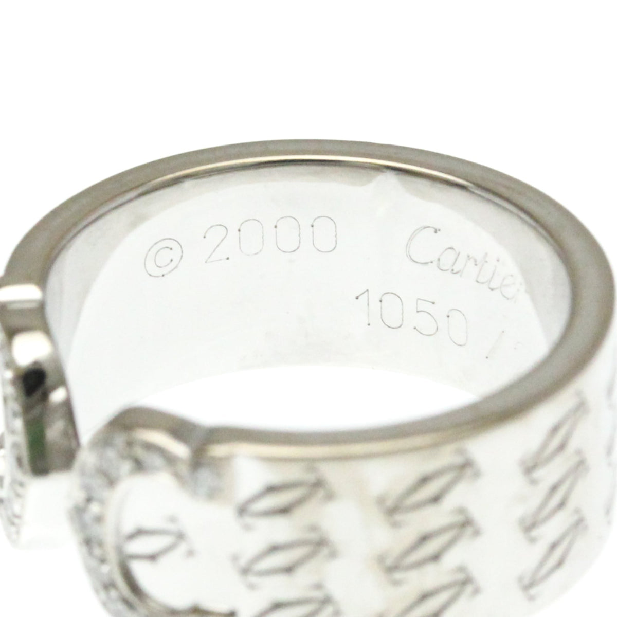 PRE-OWNED Cartier C2 · Diamond · 18K White Gold