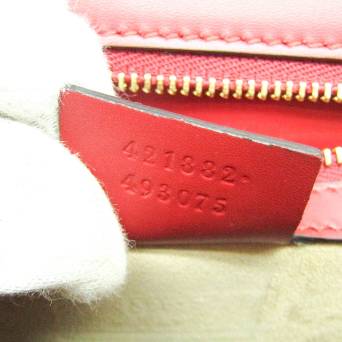 PRE-OWNED Gucci Sylvie · Leather Shoulder Bag