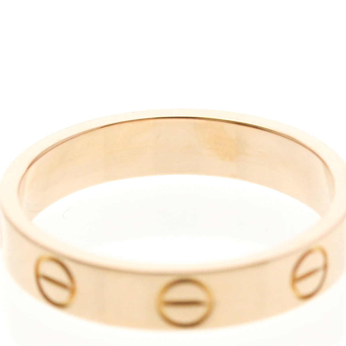 PRE-OWNED Cartier Mini Love · Rose Gold Size 5.25