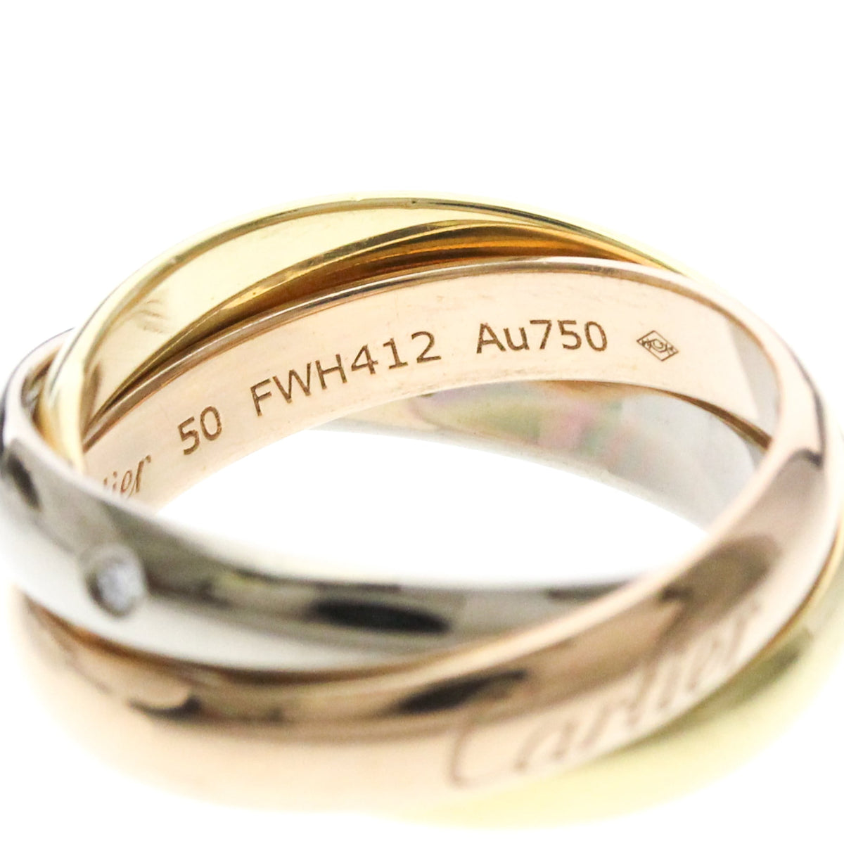 PRE-OWNED Cartier Trinity Ring