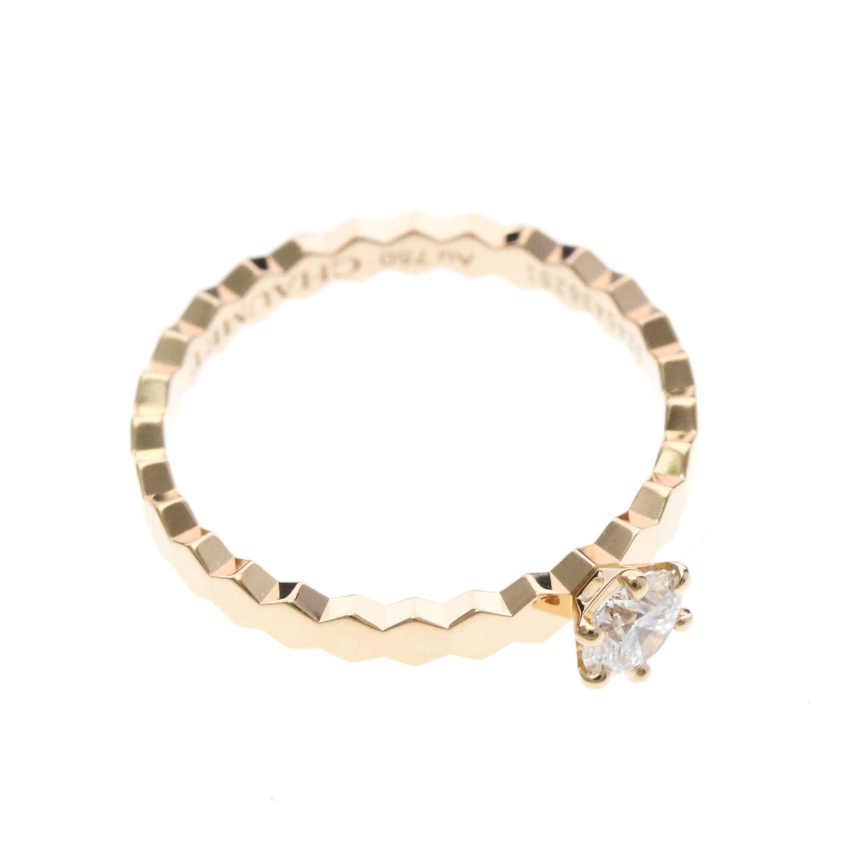 PRE-OWNED Chaumet Be My Love · Diamond · Rose Gold Size 6.25