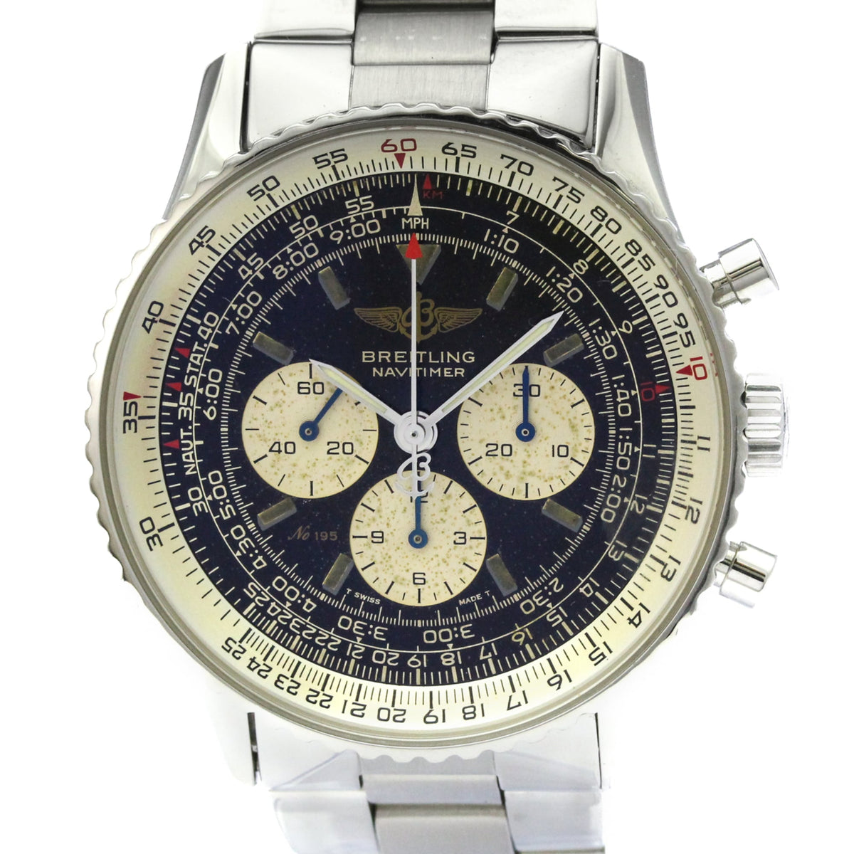 PRE-OWNED Breitling Navitimer · Steel · Manual Wind