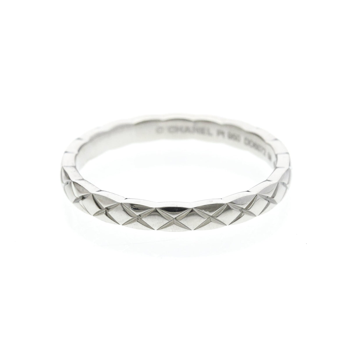 PRE-OWNED Chanel Coco Crush · Platinum Size 8.75