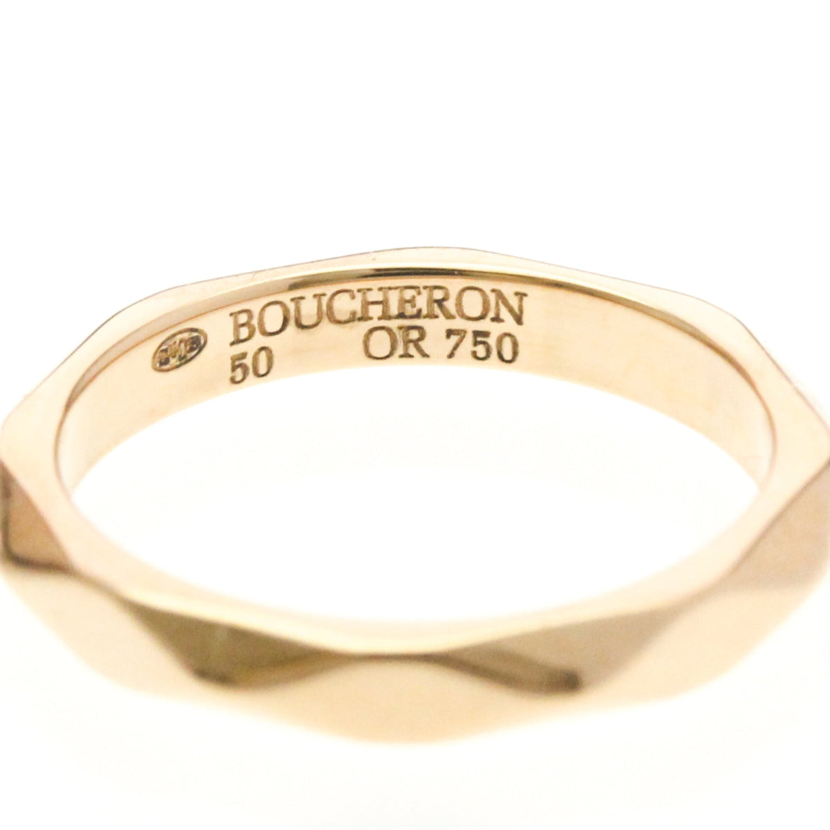 PRE-OWNED Boucheron Facette · Diamond · Rose Gold