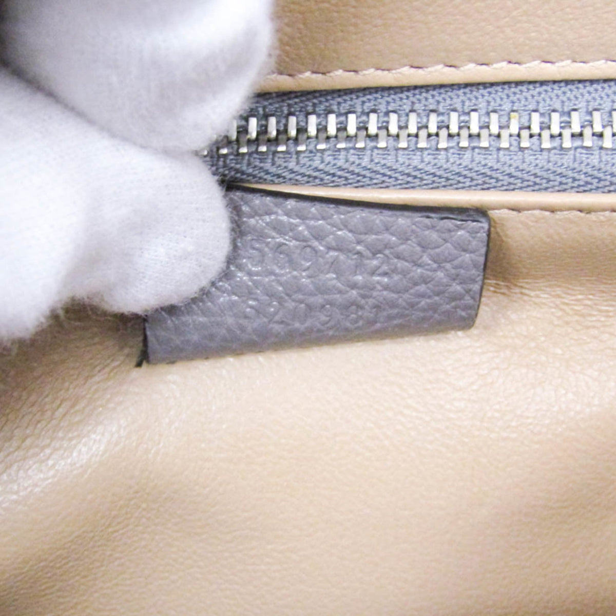 PRE-OWNED Gucci Zumi · Leather