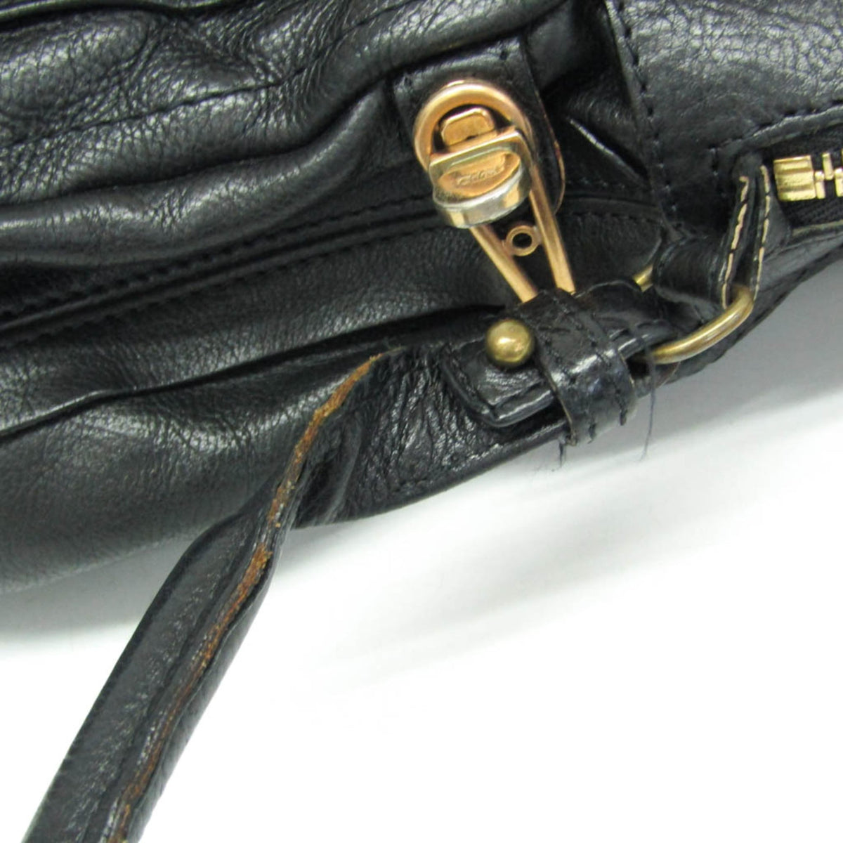 PRE-OWNED Chloé Paraty Large · Leather