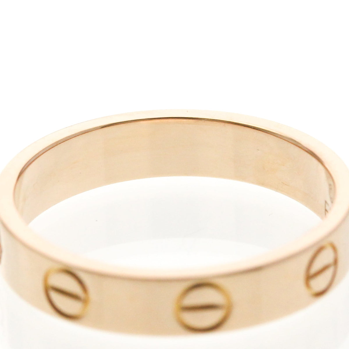 PRE-OWNED Cartier Mini Love · Rose Gold Size 5.25