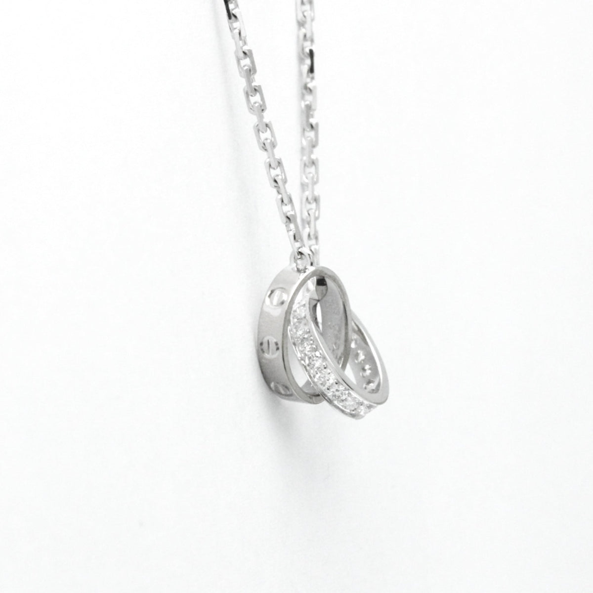 PRE-OWNED Cartier Baby Love · 18K White Gold · Diamond
