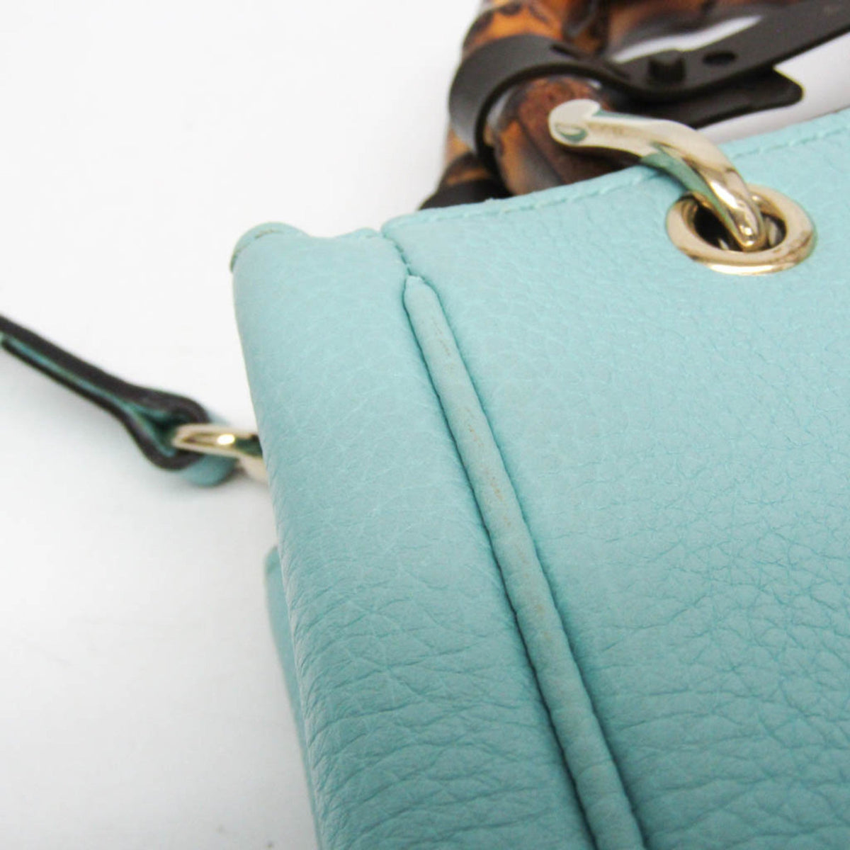 PRE-OWNED Gucci Bamboo Mini Shopper