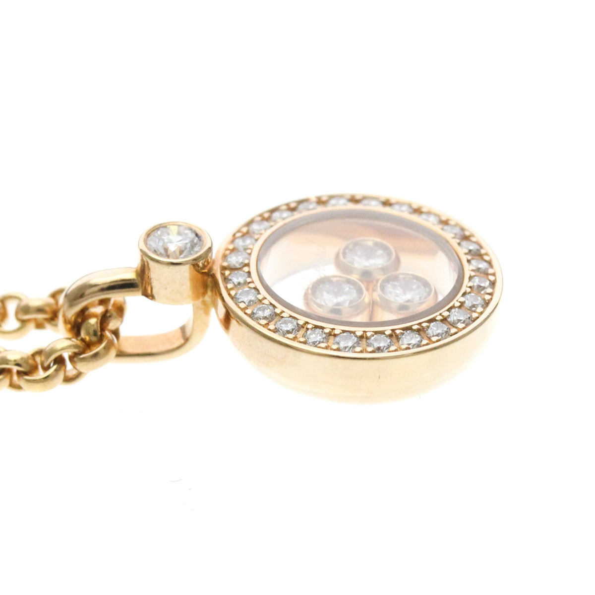 PRE-OWNED Chopard Happy Diamonds · Rose Gold