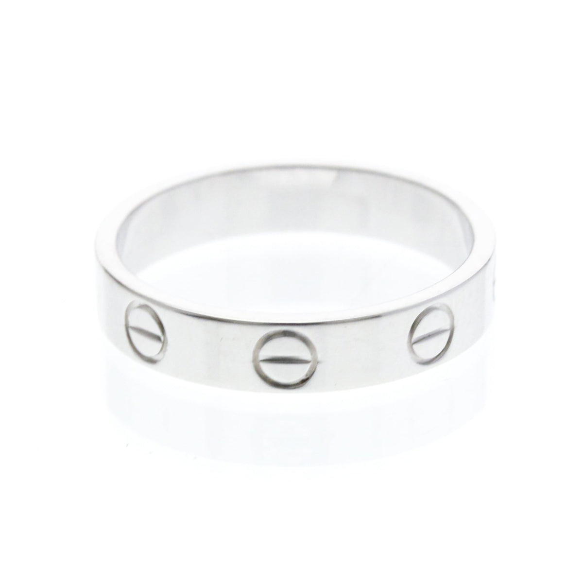 PRE-OWNED Cartier Mini Love · 18K White Gold