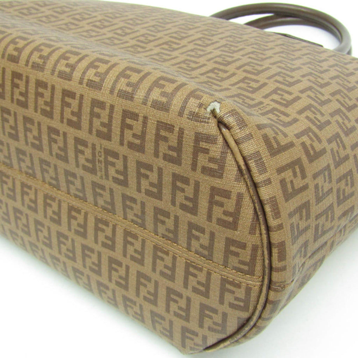 PRE-OWNED Fendi Zucchino · Coated Canvas Tote