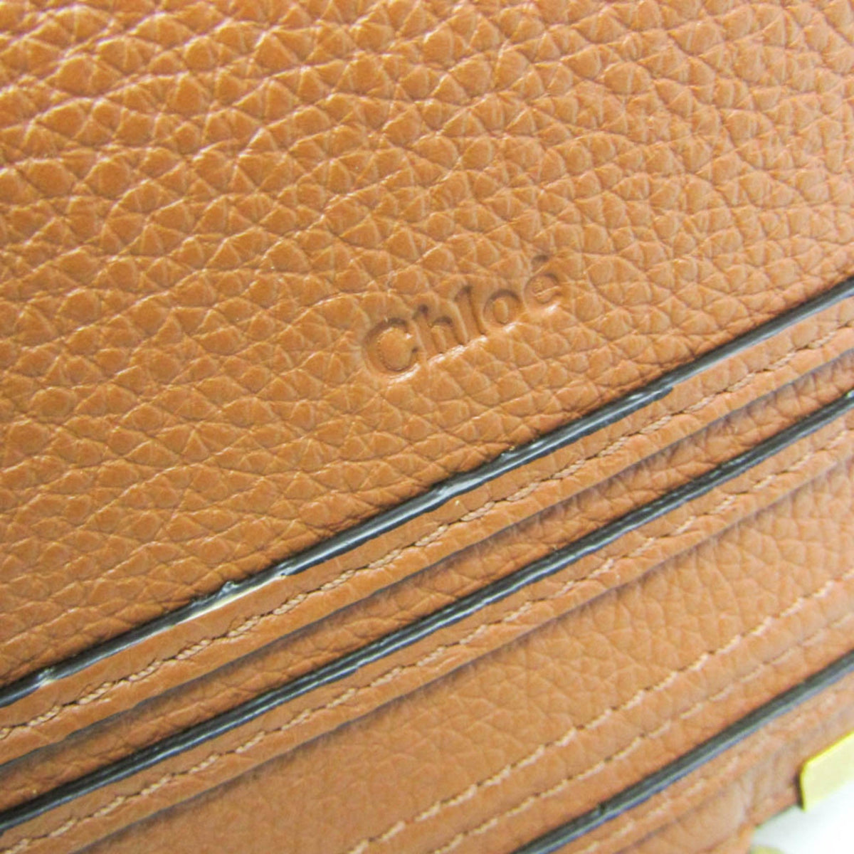 PRE-OWNED Chloé Marcie Basket · Raffia & Leather