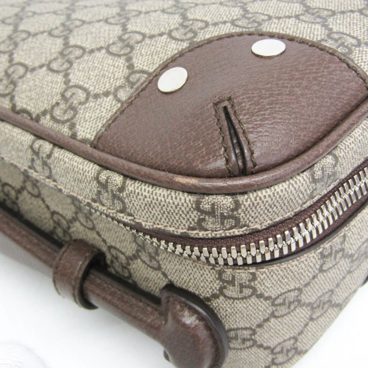PRE-OWNED Gucci Interlocking · GG Supreme · Backpack