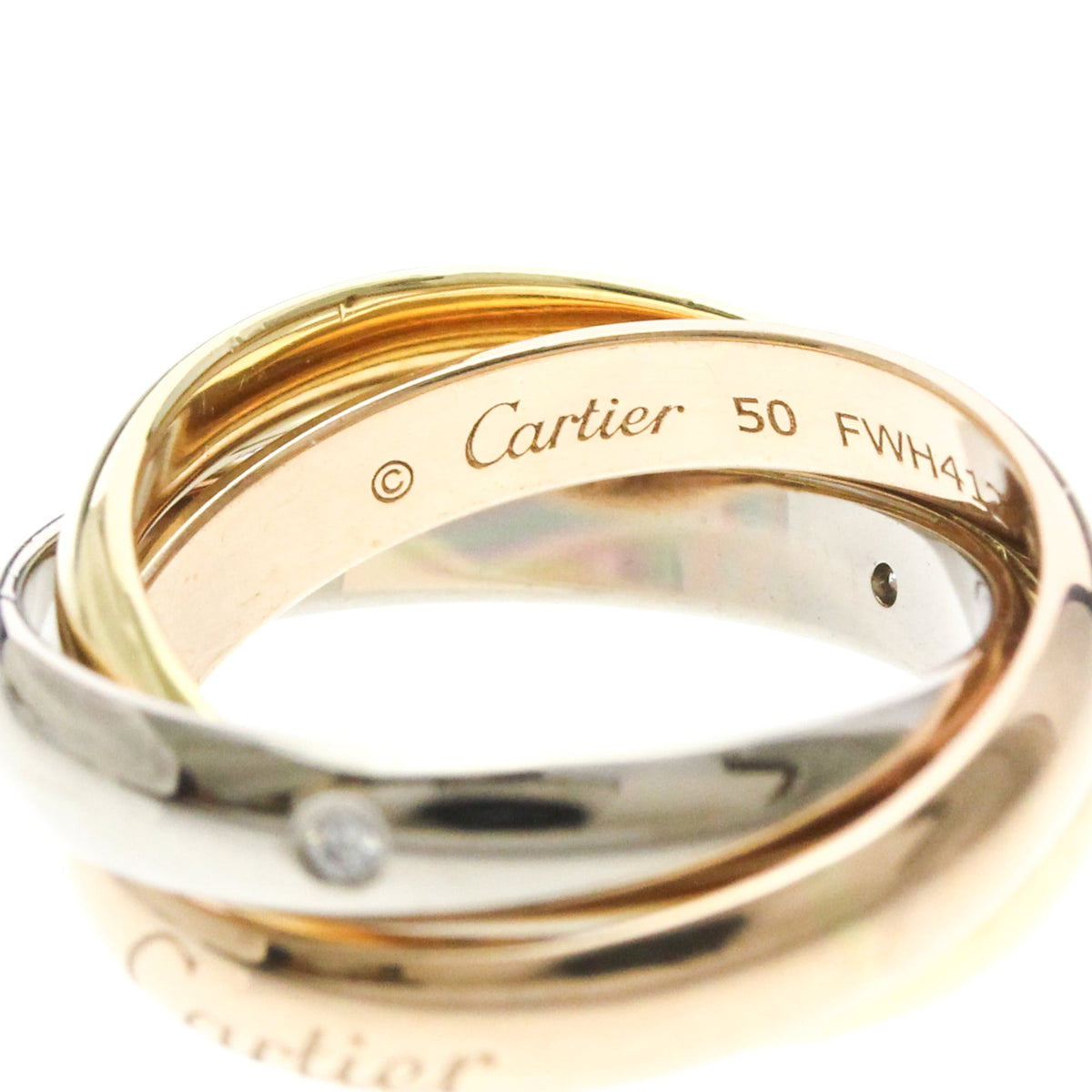 PRE-OWNED Cartier Trinity Ring