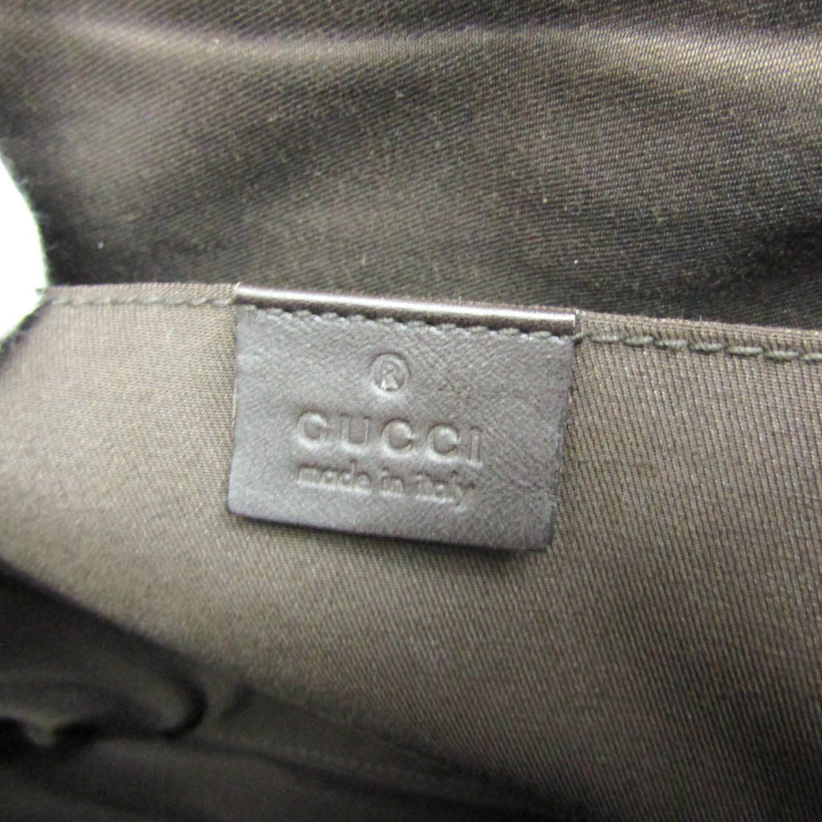 PRE-OWNED Gucci GG Canvas · Leather Handbag