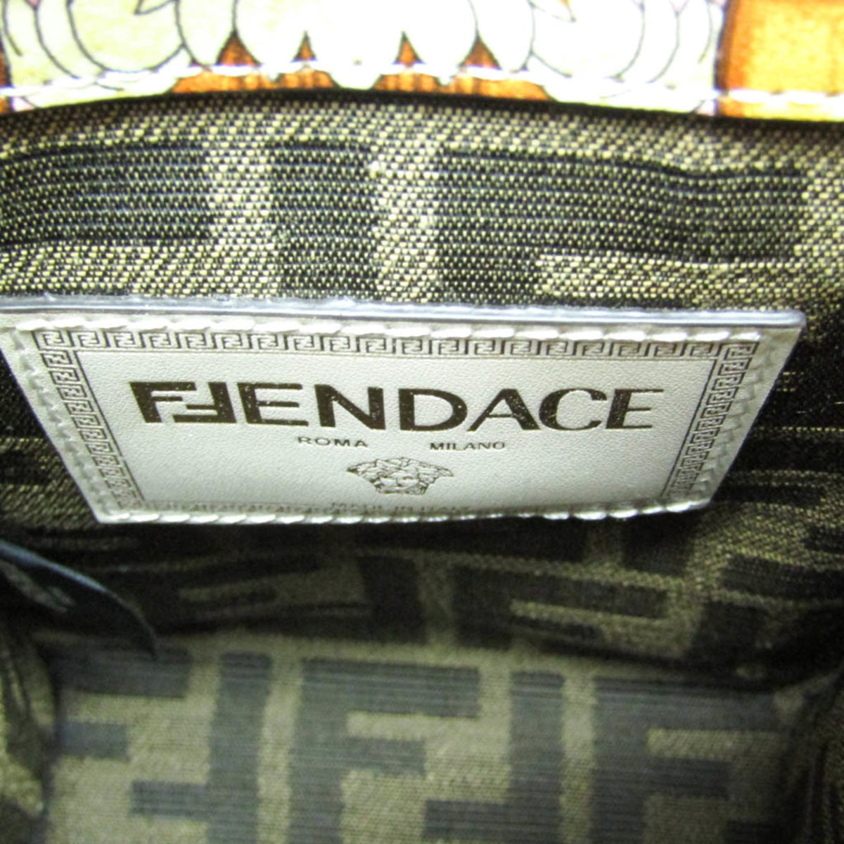 PRE-OWNED Fendi FENDACE Mini Sunshine Shopper