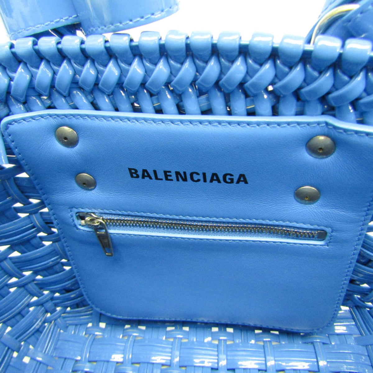 PRE-OWNED Balenciaga Bistro XS · Enamel Leather