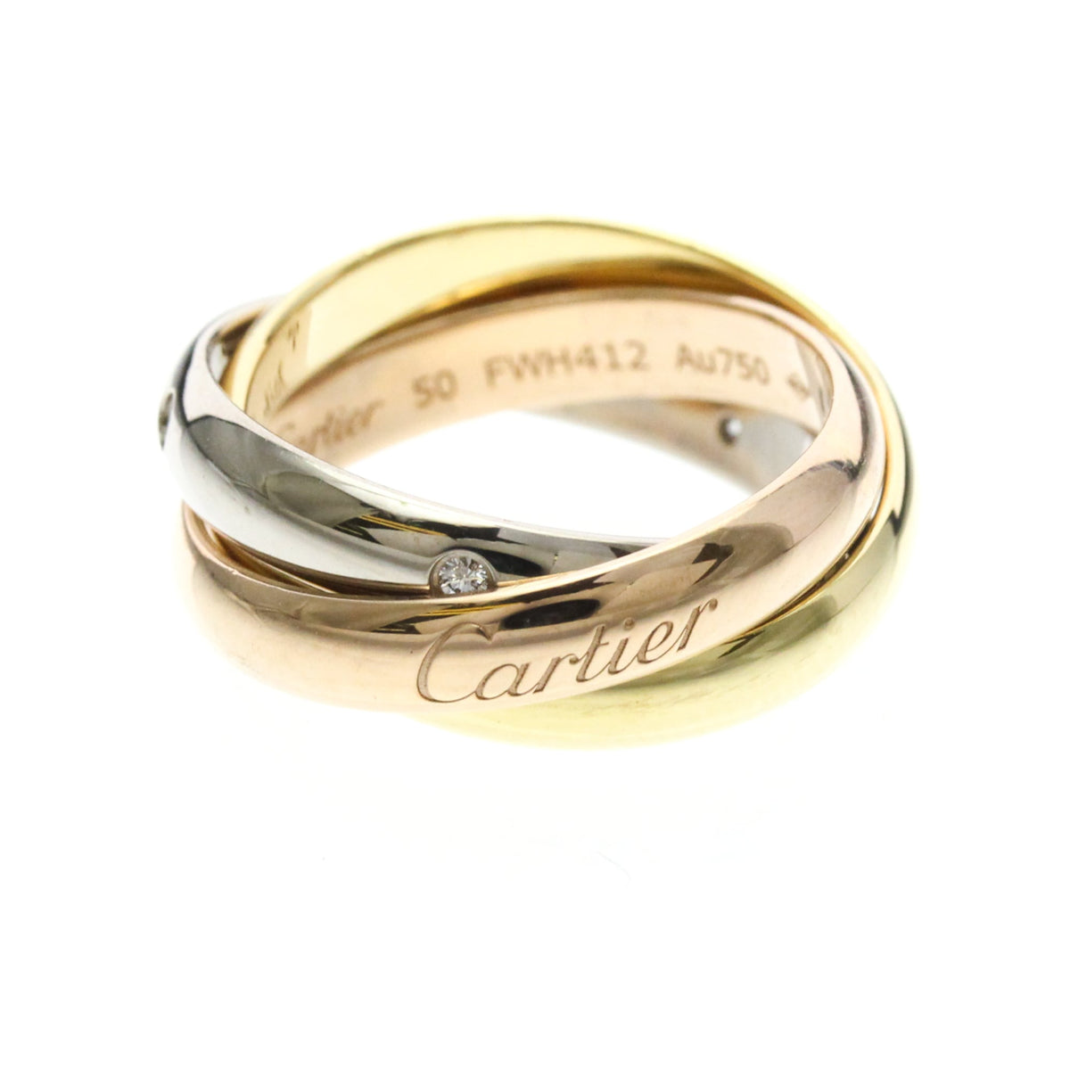 PRE-OWNED Cartier Trinity Ring