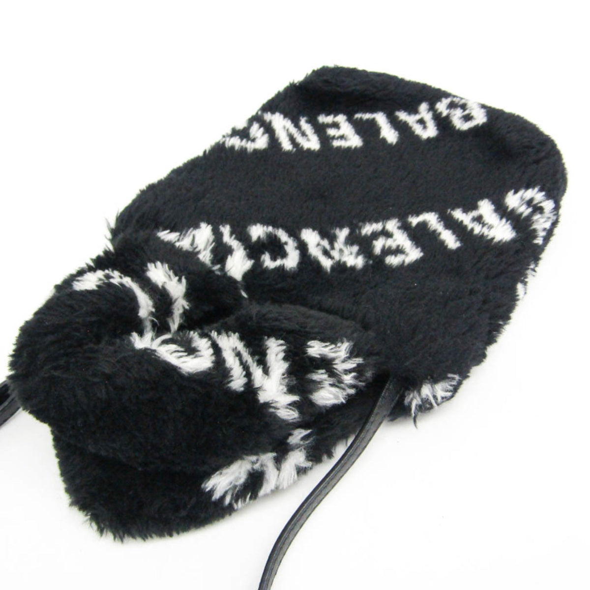 PRE-OWNED Balenciaga Everyday Phone Holder · Faux Fur